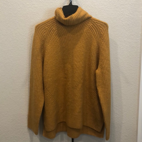 NWT! Madewell rib knit turtleneck sweater - Picture 8 of 9